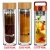 Import Promotional heat insulated double wall glass travel tea infuser cup from China