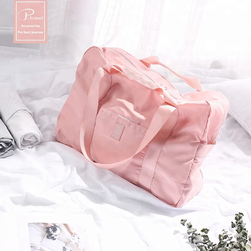 P.travel High Quality Luxury Waterproof Nylon Foldable Men Woman  Luggage Organizer Travel duffle Bag
