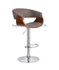 PU Leather Modern Height Adjustable Swivel kitchen breakfast coffee bar chairs   SF-4021S