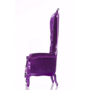 Purple Princess Diana Throne Chair By THRONE KINGDOM