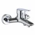 Import Push Button Mixer Long Nose Bathtub Bathroom Brass & Shower Handle Bath Faucet from China