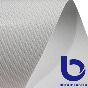 PVC coated fabric for membrane structure