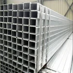Q195 Q235 iron galvanized pipe square GI steel pipe