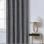 Import QINUO HOME 52"x95" Jacquard Pencil Pleat Curtains Premium Room Geometric Pattern Eyelets Curtains Set of 2 Curtain Panels from China