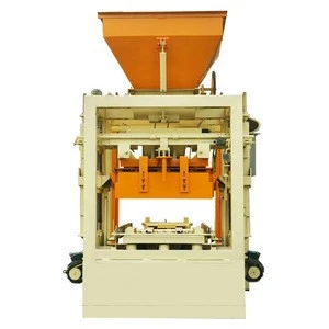 qtj4-24 interlocking paver making machine