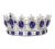 Import Queena Women Retro Headband Rhinestone Crystal Bridal Jewelry Tiara Baroque Crown Party Tiaras from China