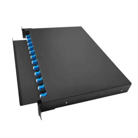 Buy Rack Mount Patch Panel Sliding 12 Ports 19 Inch 24 Core Loaded ...