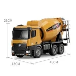 Radio Control Toys hobby 1:14 10CH concrete mixer truck rc huina 1574 2020 electronic