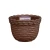 Import Rattan style garden resin plastic round planter from China