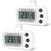 Ready to ship 2pcs Large LCD Refrigerator Thermometer Digital Fridge Room Freezer Thermometer