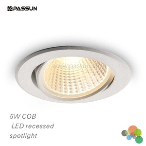 recessed adjustable led spotlight cob 5w led spot light