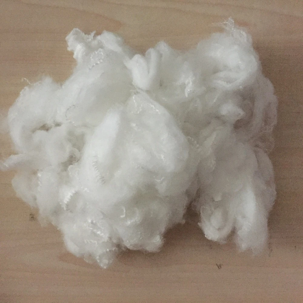recycle microfiber for filling Solid fiber virgin polyester fiber0.9d*38mm raw white /Spinning Machine