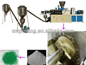 Recycled Plastic Pellet Production Machine by Air Cooling