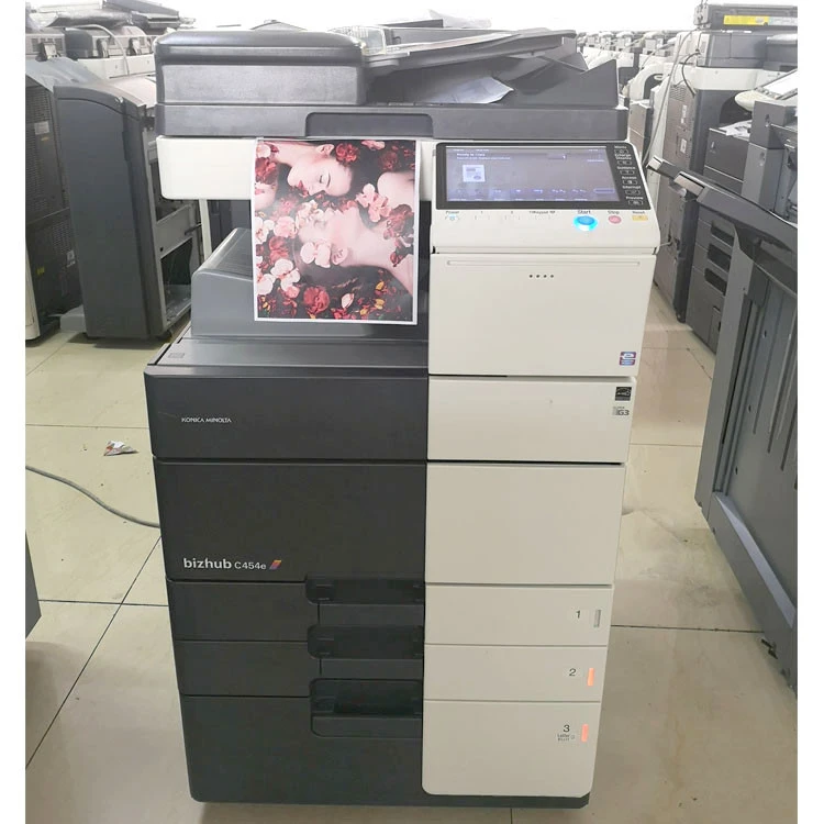 Refurbished Copiers Konica Minolta Bizhub C554 C554e Impressora Copiadora Used Copier Machine