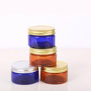Reliable acrylic PP PET HDPE plastic cosmetic jar