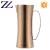 Import Restaurant hot water pitcher rose gold stainless steel copper turkish jebena ethiopian arabic vacuum flask coffee pot dallah from China