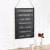 Import Retro wall mounted blackboard menu price blackboard with removable panel from China