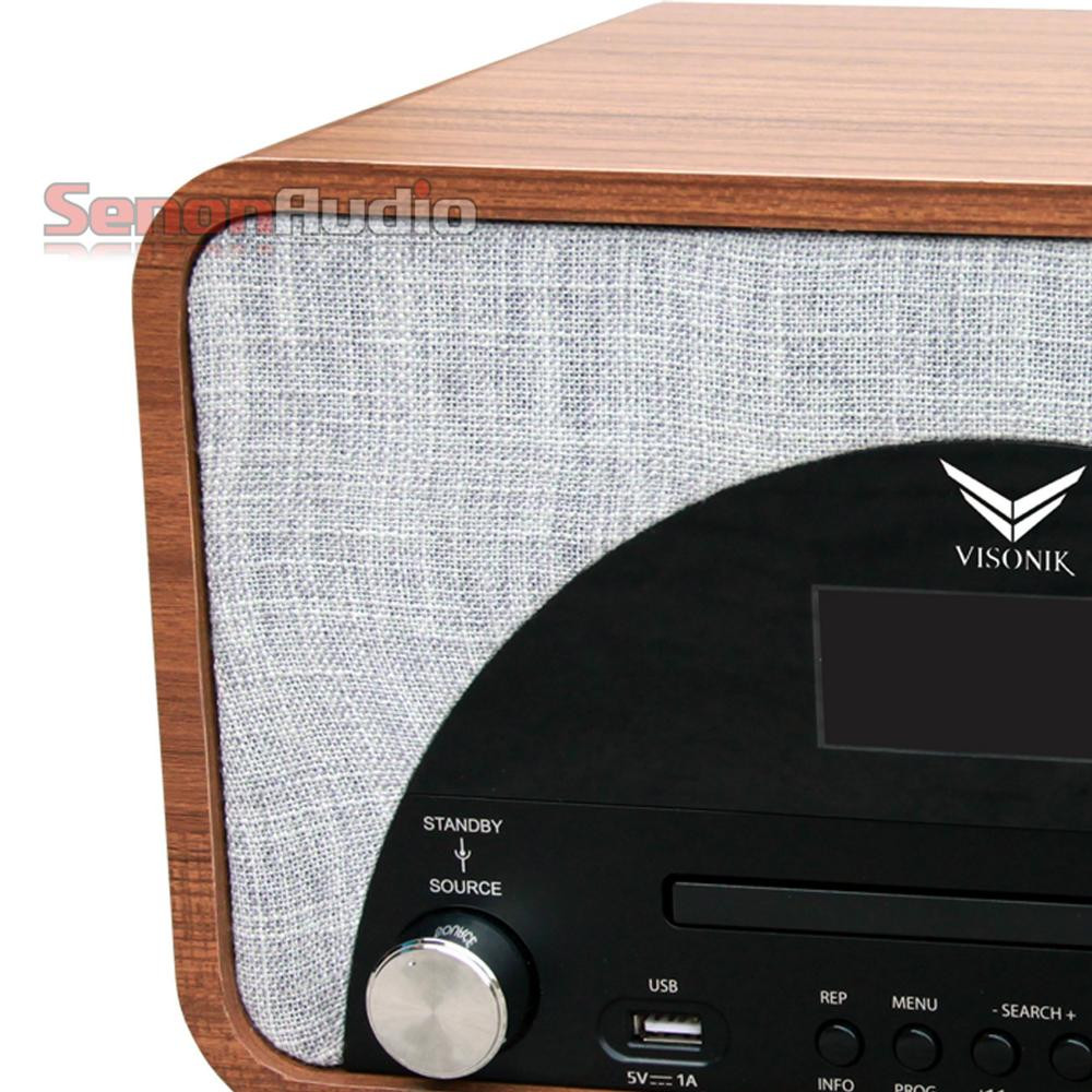 Retro Wooden Vintage Record Player ,USB Turntable Player with AM and FM radio