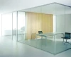 RG83 Aluminium Frame Tempered Glass Partition Wall Meeting Room High Partition Office Glass Partition