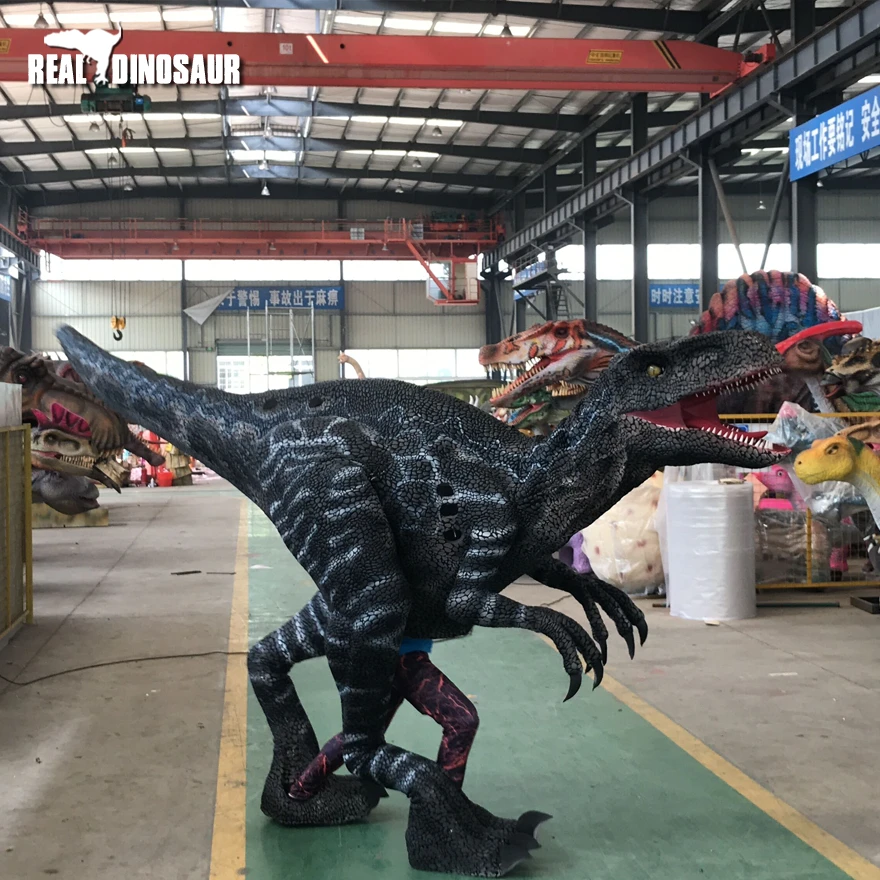 Robotic Life Size Animatronic Realistic Walking With Dinosaur Costume