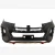 Import Rocco Front Bumper Hot Selling New Modified Accessories PP Car Front Bumper For Toyota Hilux Rocco from China