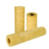 Rock Wool Pipe and Tube Roc kwool Fireproof Steam Pipe thermal Insulation Material