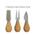 Import round bamboo cheese board with cutlery cheese board bamboo cheese cutting board set from China