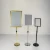 Import Round Base Floor Standing Adjustable Menu Holder Advocate Pedestal Sign Stand A3 with Light from China