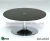 Import Round Dining Table Hotel Lobby Round Glass Table from Taiwan