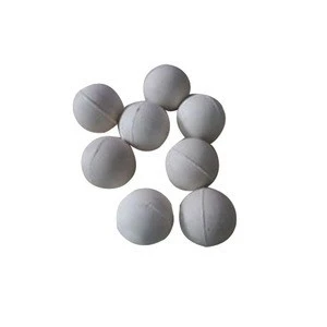 Round sieving machine solid rubber balls