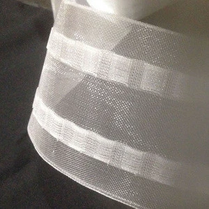 S Wave Curtain Header Tape S Fold Ripple Snap Track Rail ripple fold curtain track