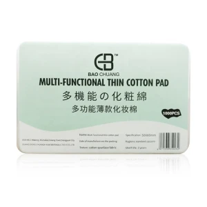 Safe and non-irritating makeup remover cotton clean makeup remover pad