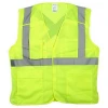 SAFEGEAR 5-pk. Type R Class 2 Safety Vest - Large/XL, Polyester Mesh Lime/Yellow High Visibility Vest