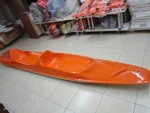 SAFTER FIBERGLASS MADE CANOE DOUBLE