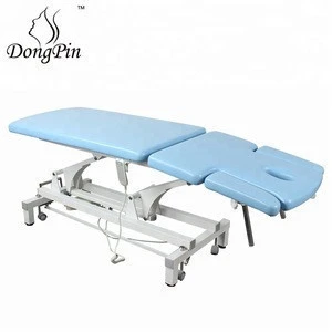 Salon furniture chiropractic table electric massage cosmetology bed for sale