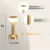 Import Scandinavian Metal Retro LED Table Lamp Portable Bar Restaurant Bedside Touch USB Rechargeable Wireless Decorative Table Lamps from China