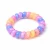 Import Scrunchies Hair Tie 10Pcs/Bag Telephone Line Hair Ties Macron Color Elastic Hairband Pony Tails Hair Accessories ONLY FOR USA from China
