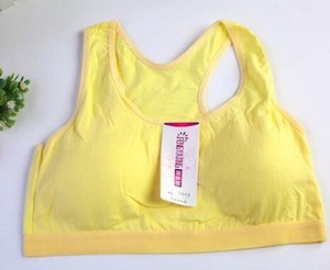 Seamless Ladies children, Boob Tube Top ,Camisole With Cups