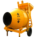 Self loading trailer mounted 1 yard small portable mini concrete mixer for sale