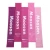 Import Set of 5 Natural Latex Gradient Pink Color Resistance Loop Band from China