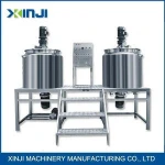 shampoo manufacturing process mixing filling capping labeling machine