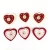 Import Shangyi Home decoration Valentine&#39;s day felt heart wooden clip from China