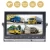 Import Shenzhen Factory Best 9 inch Rear View Quad Monitor Digital Car LCD Monitor AHD QUAD optional Support up to 4 Cameras AOTOP from China