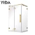 Import shower room price factory supplier whirlpool massage tempered glass bathroom from China