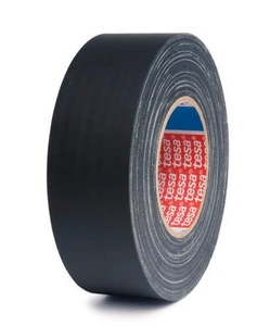 Similar to TESA 53999 BLACK MATTE GAFF Rubber Cloth TAPE for the arts and entertainment industry