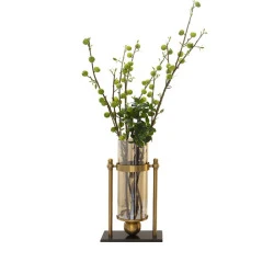 Simple and modern light luxury flower arranger furnishing soft decorative vase decoration