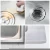 Import Simple black color mount single bowl universal stainless steel kitchen sink from China