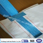 SINGAPORE JUMBO BAGS 85*85*80CM 1ton pp jumbo bag for sand/cement/ore with handle