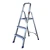 Single aluminum telescopic ladder with firm design 8 step ladders