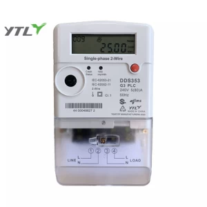 single phase anti tampering electronic power meter single phase active energy meter Analog and Digital